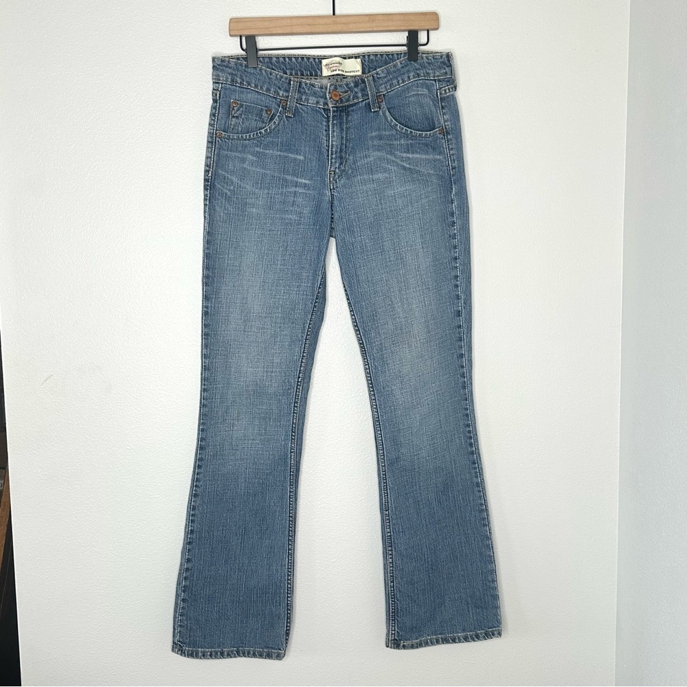 Vintage Y2K Levi Strauss Signature Low Rise Bootcut Jeans Sz 8 Medium Western